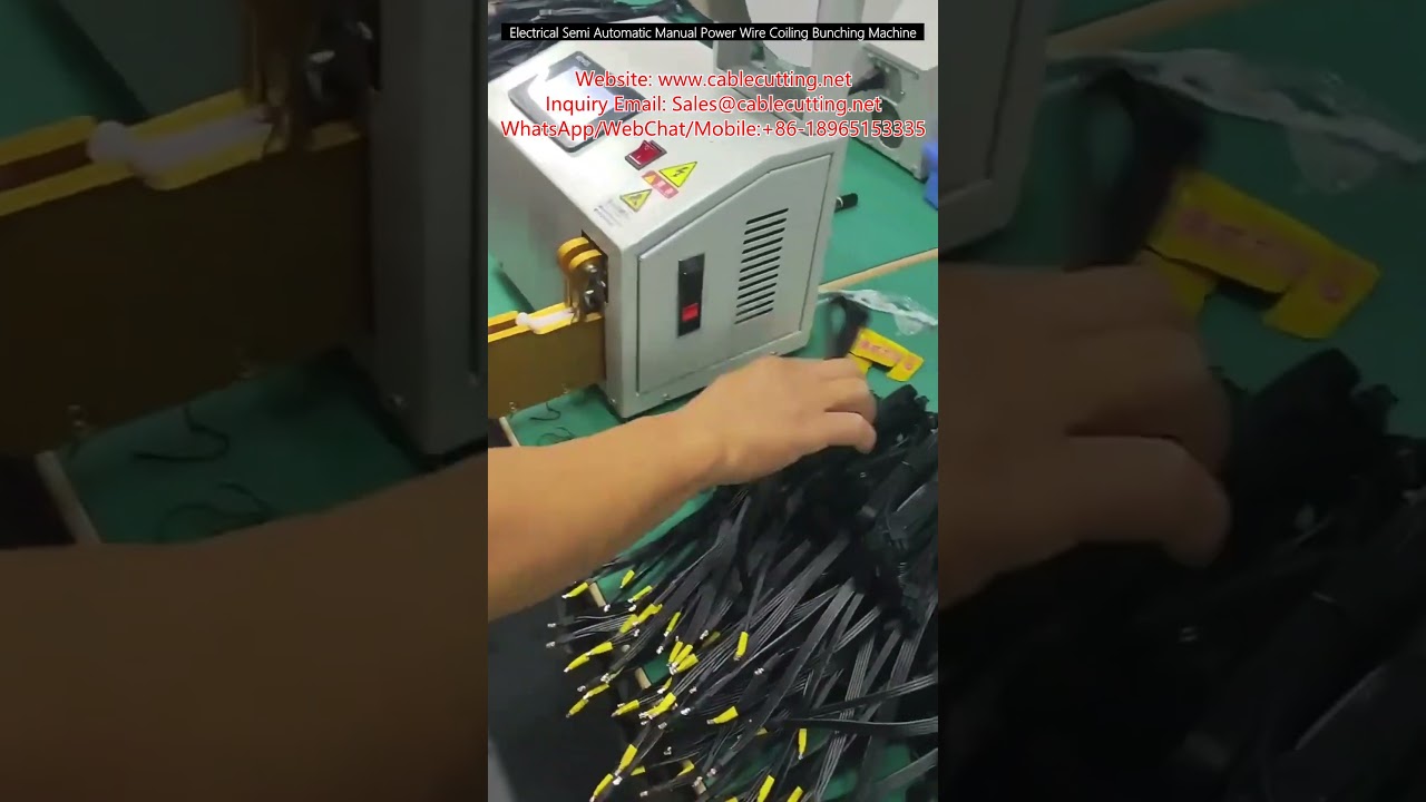 Полуавтоматический станок для намотки и скручивания проводов с электрическим приводом