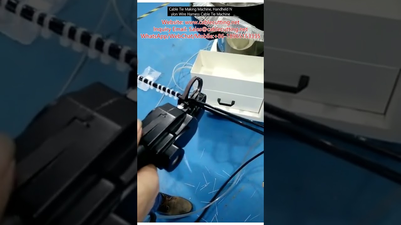 Ручная машина для кабельных стяжек: быстрая сборка жгутов проводов