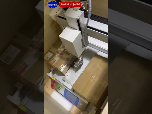 Автоматический 4-осевой робот-дозатор клея с гибким вращением — точное нанесение для сложных траекторий