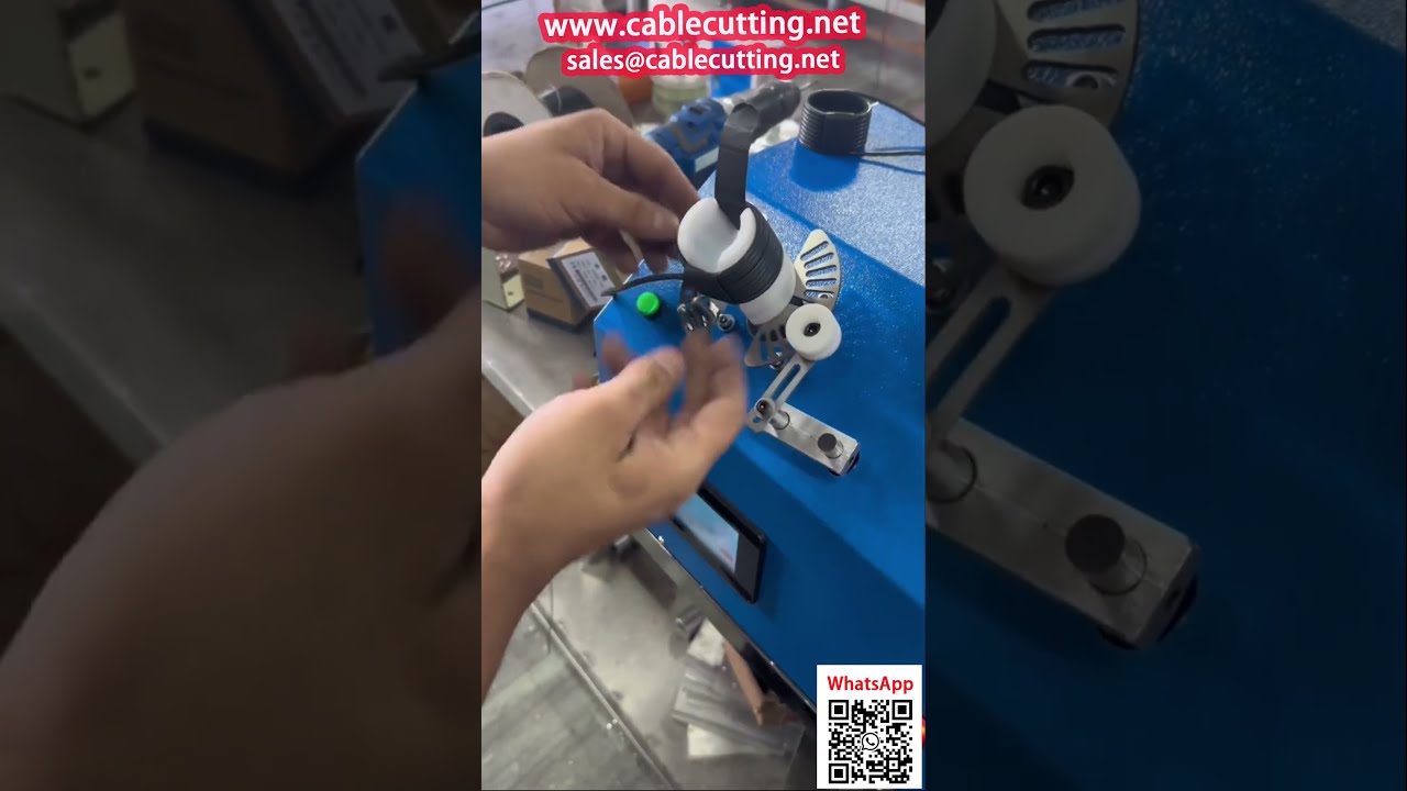 Станок намотки кабеля данныхзарядки для упаковки на бумажную карту