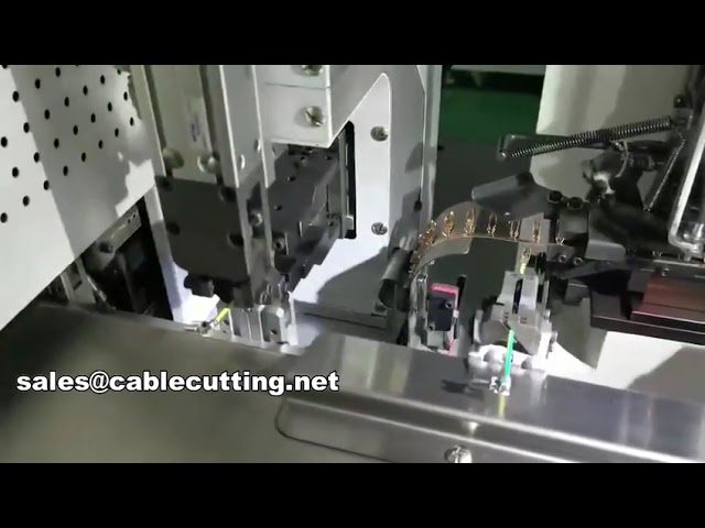 Автоматическая машина для скрутки, лужения и опрессовки проводов WPM-006S | Высокопроизводительное оборудование