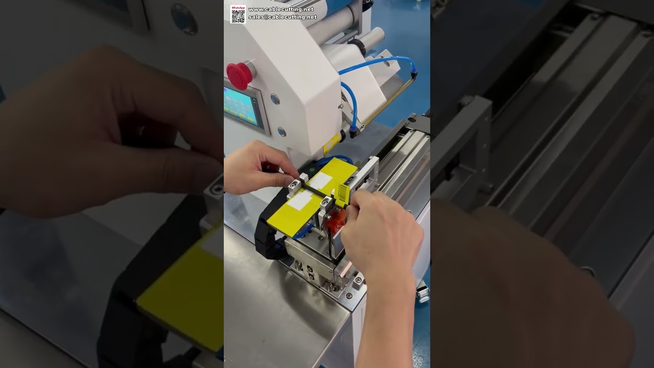 Автоматическая машина для этикетирования кабеля с устойчивой обмоткой проволоки — без ручных ошибок