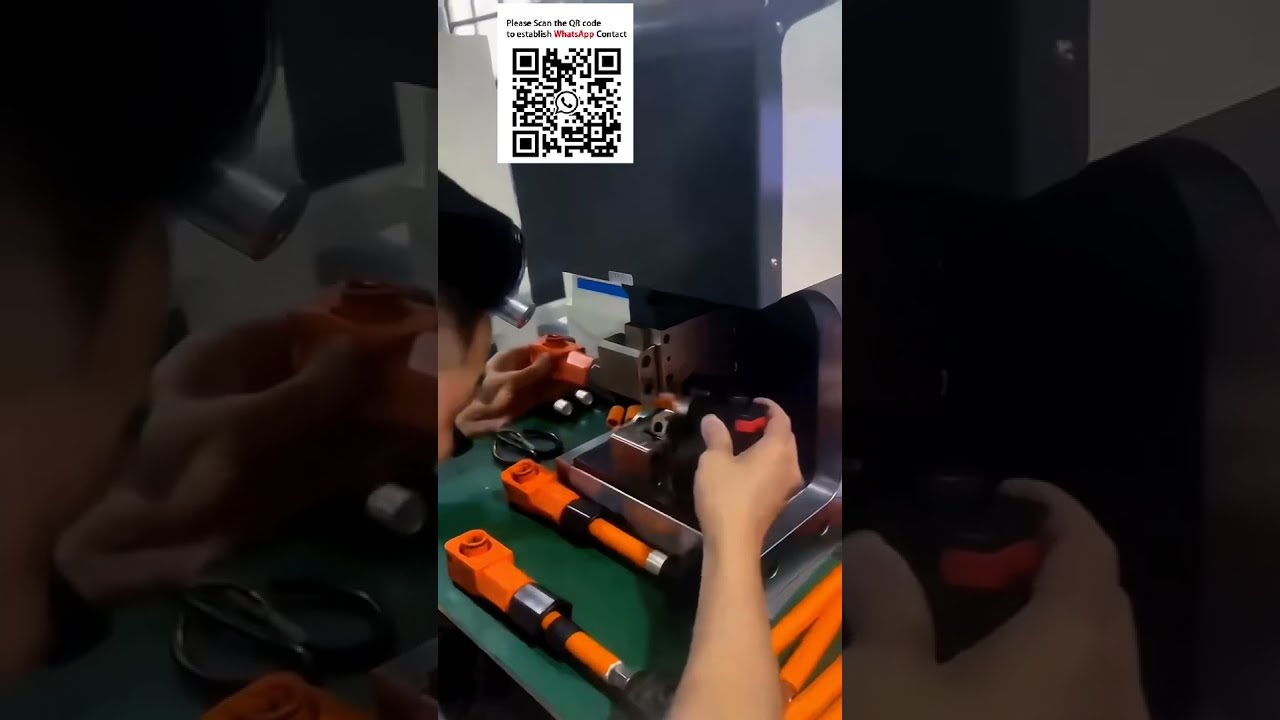 Сервоприводной пресс для опрессовки клемм с открытым шестигранным аппликатором и совместимостью с несколькими матрицами | Опрессовка жгутов проводов