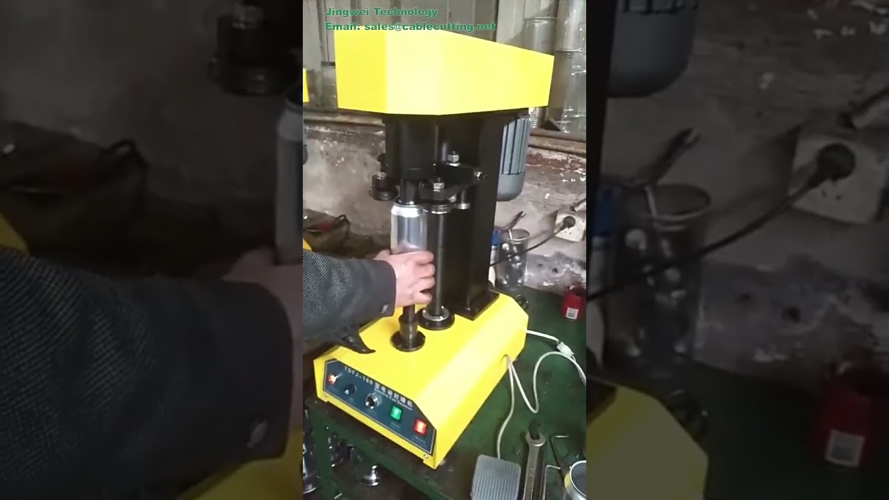 TDFJ-160: Автоматическая закаточная машина для ПЭТ-бутылок и жестяных банок – высокая производительность