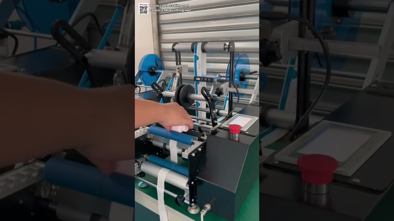 Полуавтоматический этикетировщик с регулируемой скоростью для круглых бутылок | Идеально для мелких партий