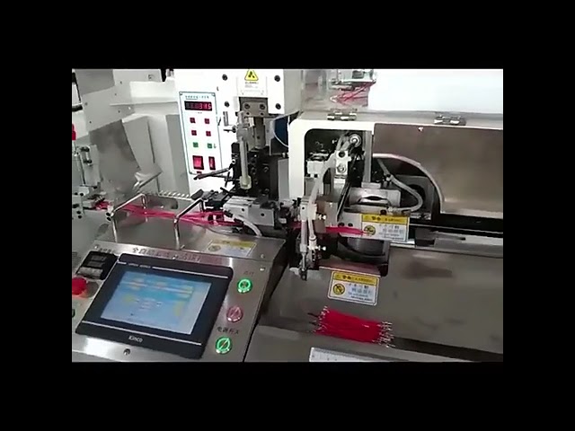 Fully Automatic Five Wires Cutting Stripping Crimping Single head Twisting Wire Dipping Tin Machine