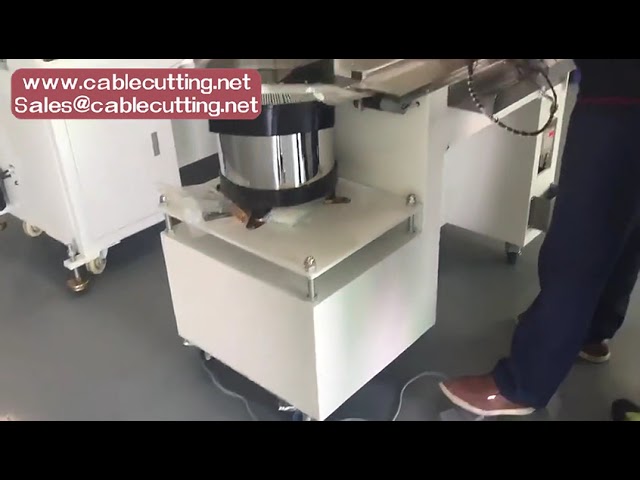 Настольная автоматическая машина для затяжки и обрезки нейлоновых кабельных стяжек