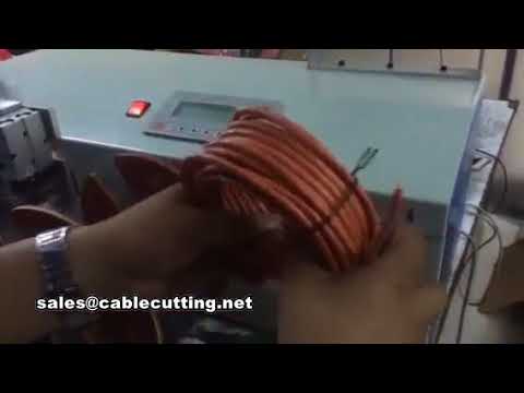 Автоматическая машина для резки, намотки и обвязки кабеля с точным счётчиком метража