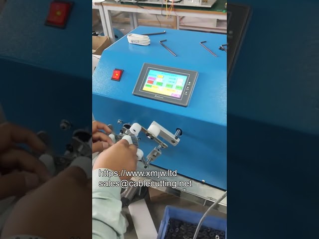 Автоматическая машина для намотки и обвязки кабелей iPhone — эффективная упаковка