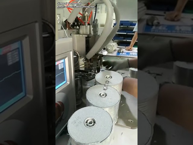 Прецизионный станок для плющения латунной проволоки WBYB с двумя синхронизированными головками