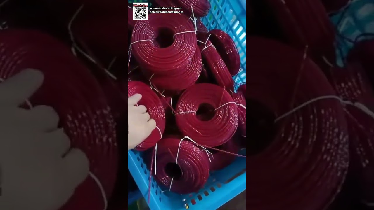 Автоматическая линия намотки и упаковки триммерного корда | Высокоэффективное оборудование