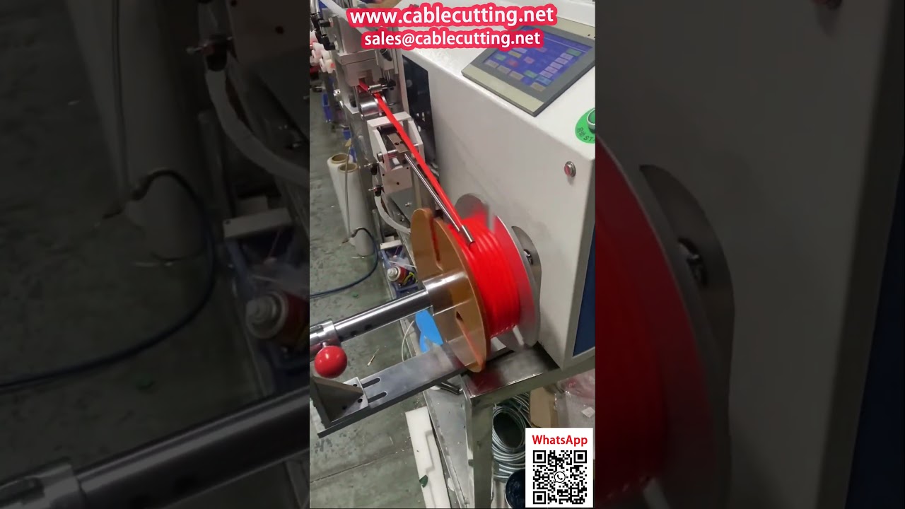 Автоматическая машина для резки и счета ПЭ-трубок малой длины