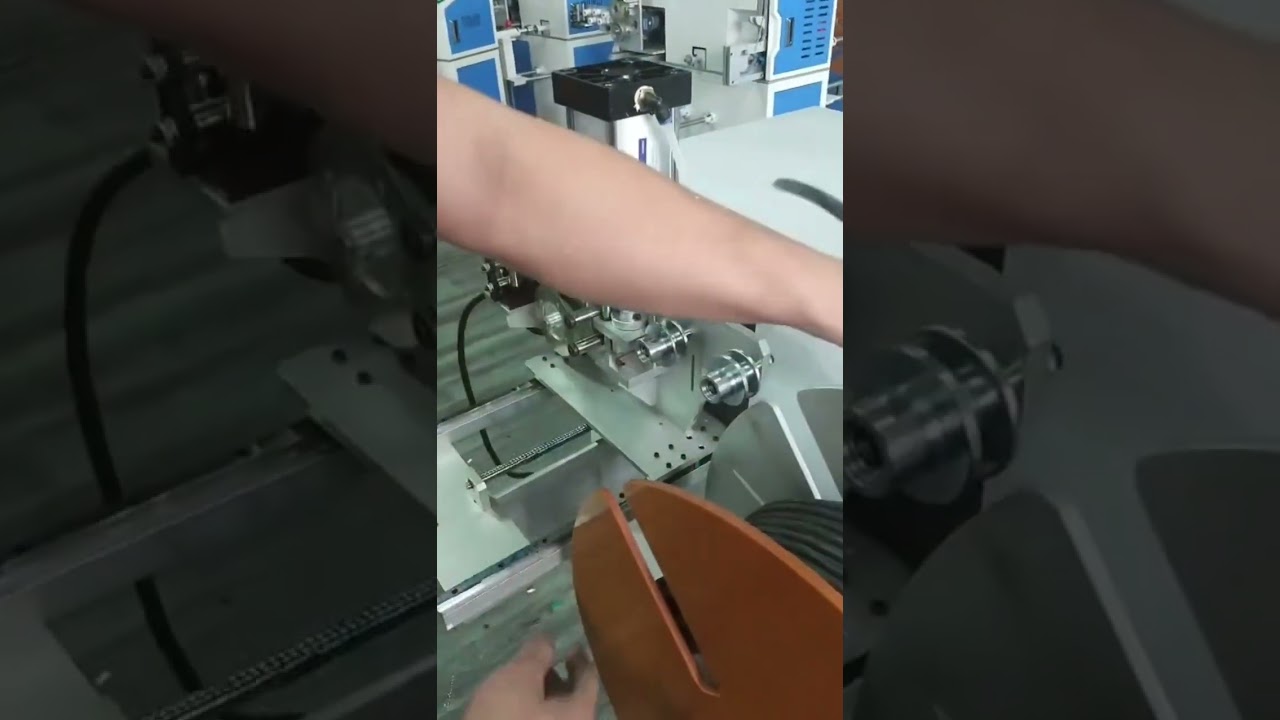 Автоматический станок для счета, протяжки, резки, намотки и сматывания проволоки 1-20 мм