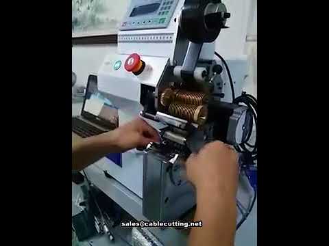 Автоматическая машина для обмотки жгутов мотоциклов – обмотка соединений