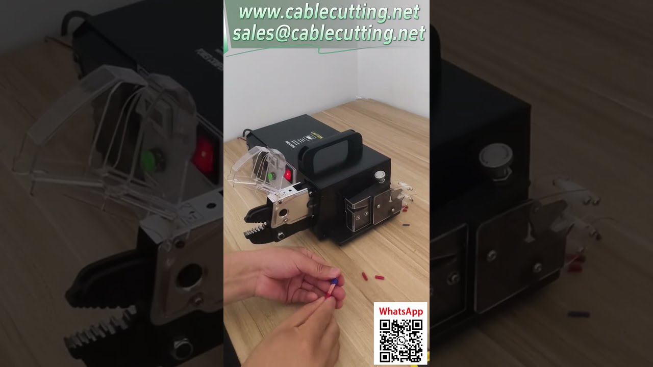 Электрический кримпер EM 6B2BC: обжим, резка и зачистка проводов