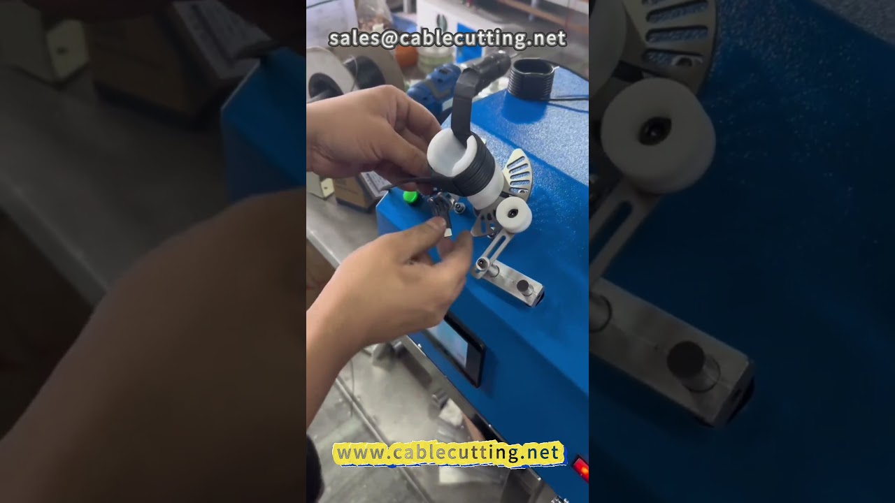 Charging wire winding machine #winding machine #charging wire #data wire #wire processing #Apple cha