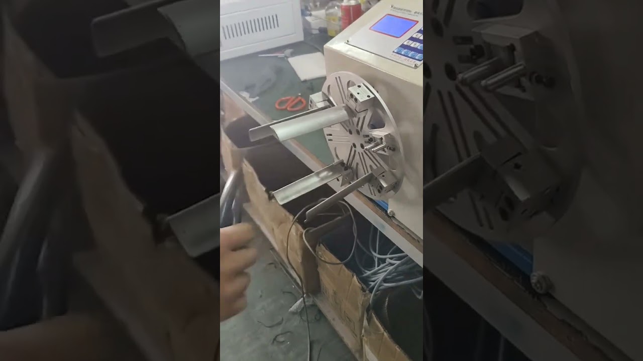 Станок для намотки и вязки жгутов проводов | Оборудование для обработки жгутов #машина #автомобиль #своимируками