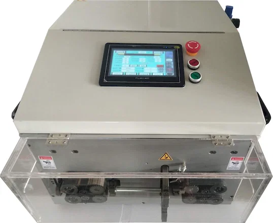 Станок для резки и зачистки круглого кабеля с двойной оболочкой WPM-YHT2 - Машина для резки и зачистки проводов