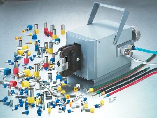 Пневматический станок для обжима наконечников 6-4 - Портативные обжимные инструменты